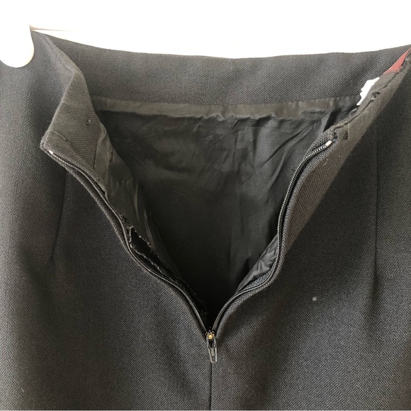 Vintage TARRA HALL Black High Waisted Pencil Skirt - Picture 6 of 15